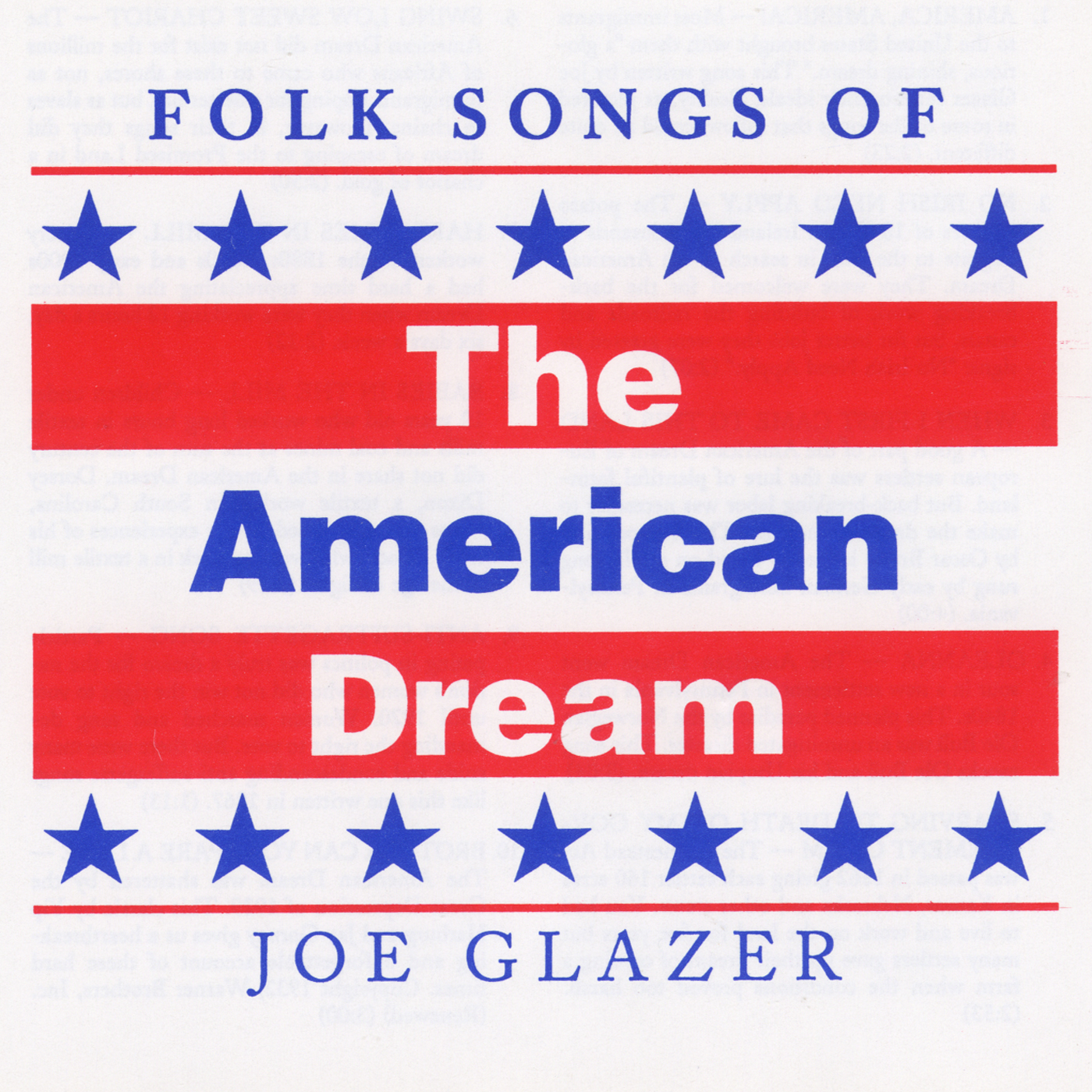 Folk Songs of the American Dream - Smithsonian Folkways