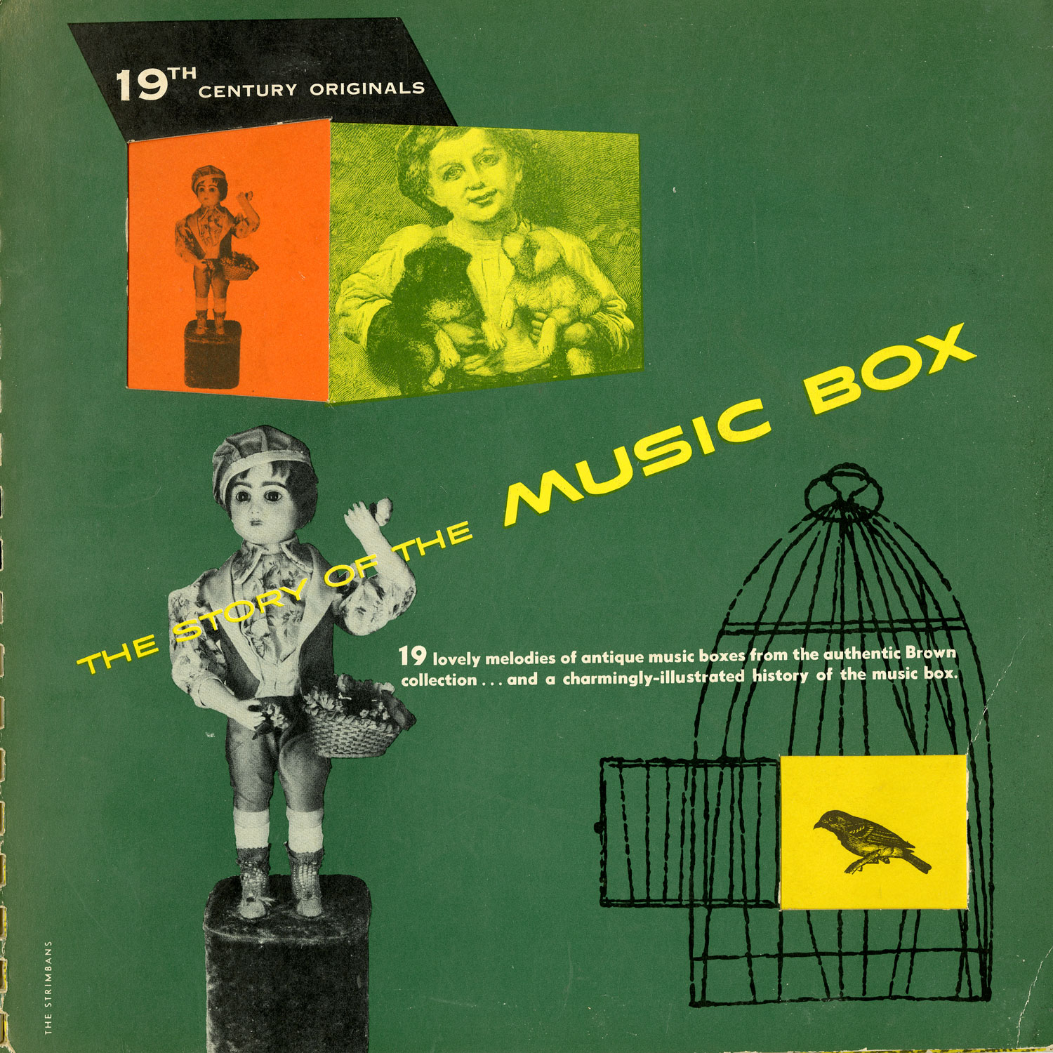 Antique Music box, 19th century.