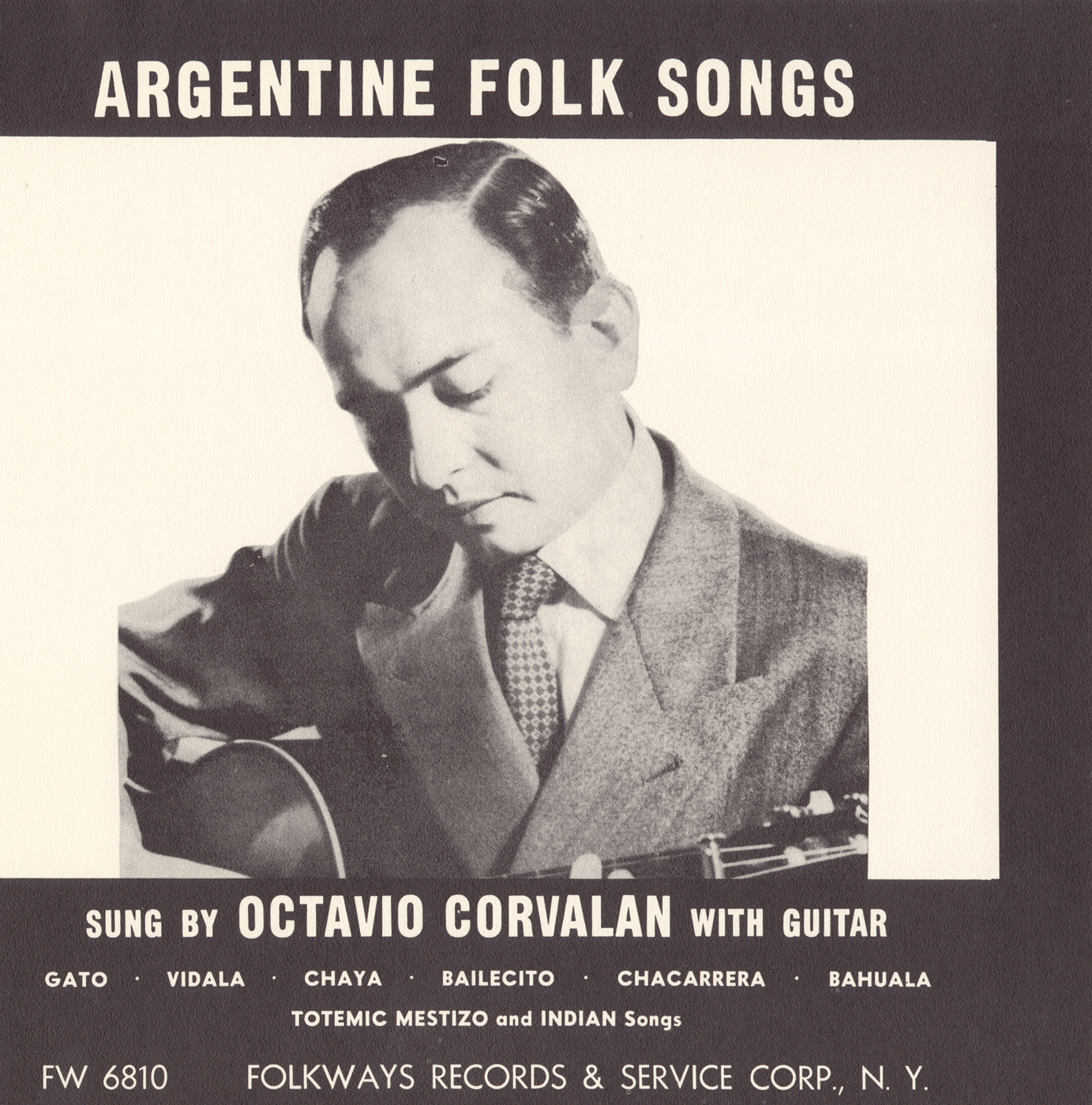 Argentine Folk Songs | Smithsonian Folkways Recordings 