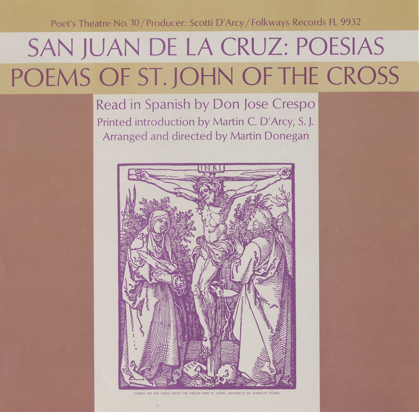 San Juan de la Cruz: Poesias - Vol. I: Read in Spanish by Don Jose Crespo