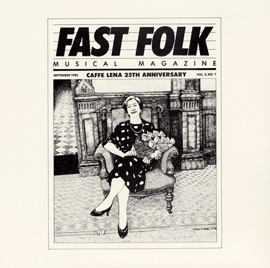 Fast Folk Musical Magazine (Vol. 2, No. 7) Cafe Lena - 25th Anniversary Concert