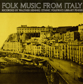Folk Music from Italy