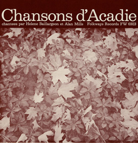 Chansons d'Acadie (Folk Songs of Acadia)