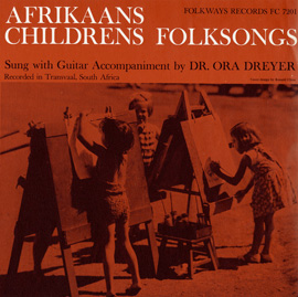 Fishing, paddling, hunting, and topical Afrikaans Children's Folksongs