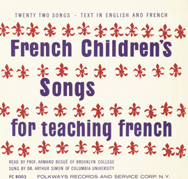 French Children's Songs for Teaching French