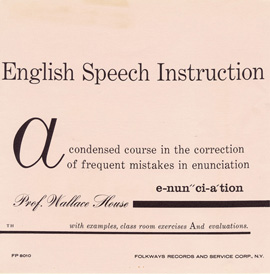 Sounds of Spoken English: English Speech Instruction