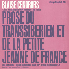 Prose du Transsiberien et de la Petite Jeanne de France by Blaise Cendrars
