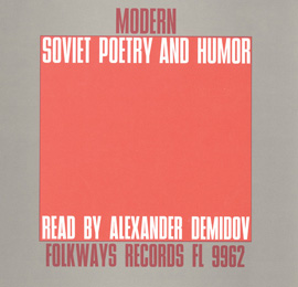 Modern Soviet Poetry and Humor: Read by Alexander Demidov
