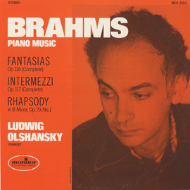 Brahms Piano Music