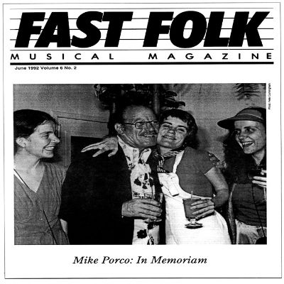 Fast Folk Musical Magazine (Vol. 6, No. 2) Mike Porco In Memoriam
