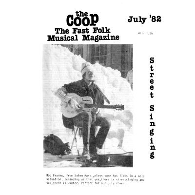 CooP - Fast Folk Musical Magazine (Vol. 1, No. 6) Street Singing