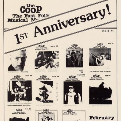 CooP - Fast Folk Musical Magazine (Vol. 2, No. 1) First Anniversary