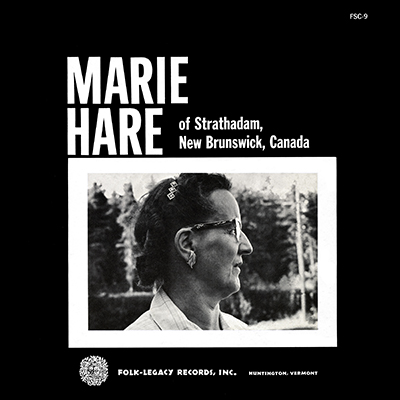 Marie Hare of Strathadam, New Brunswick, Canada
