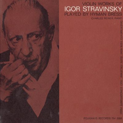 Violin Works of Igor Stravinsky