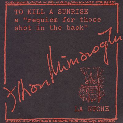 To Kill a Sunrise and La Ruche