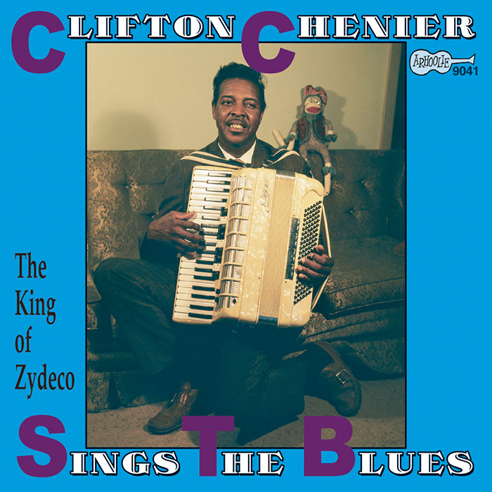 Clifton Sings the Blues CD artwork