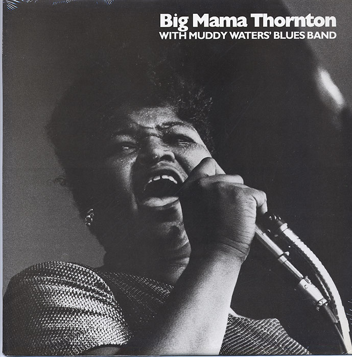 Big Mama Thornton with the Muddy Waters Blues Band - 1966 vinyl LP artwork