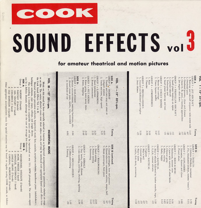 Sound Effects, Vol. 3