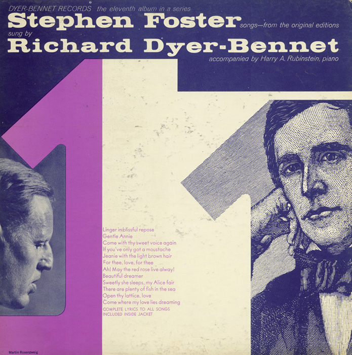 Richard Dyer-Bennet, Vol. 11 (Stephen Foster Songs Sung by Richard Dyer-Bennet)