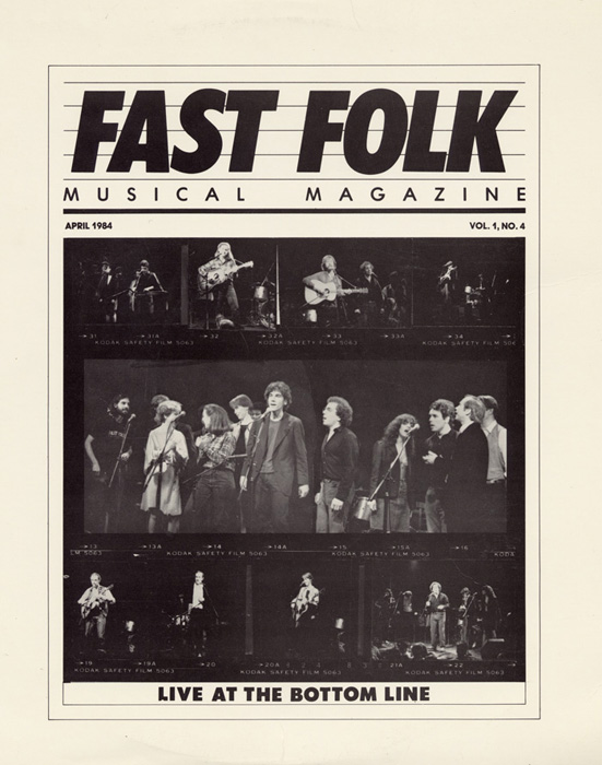 Fast Folk Musical Magazine (Vol. 1, No. 4) Live at the Bottom Line