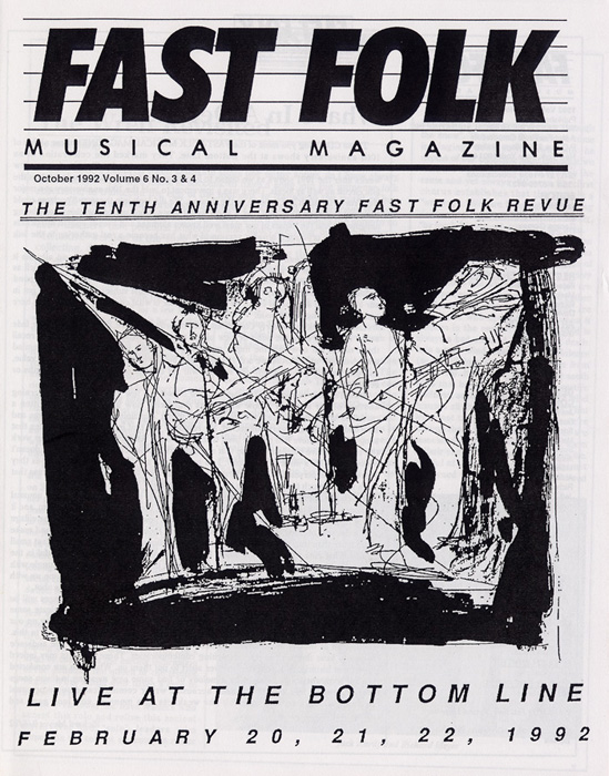 Fast Folk Musical Magazine (Vol. 6, No.3) Tenth Anniversary-Live at the Bottom Line 1992