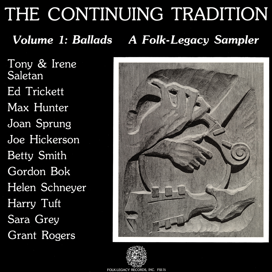 The Continuing Tradition Sampler, Volume 1: Ballads, LP artwork