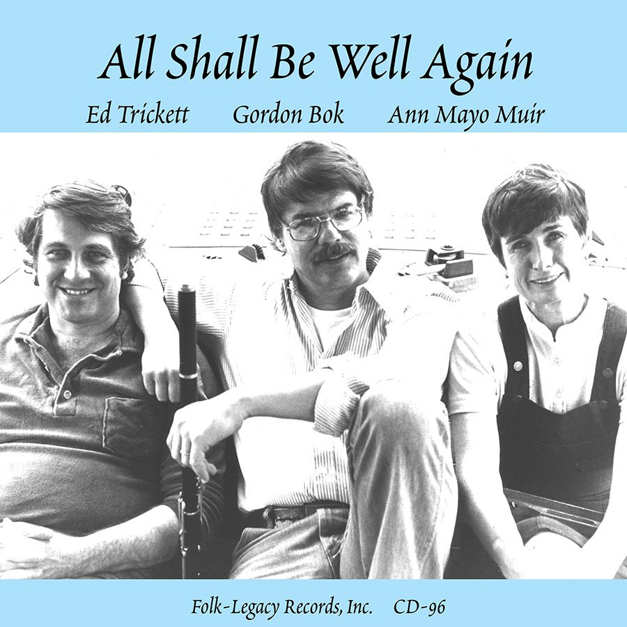 All Shall Be Well Again, CD artwork