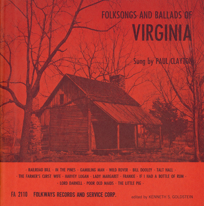 Folksongs and Ballads of Virginia