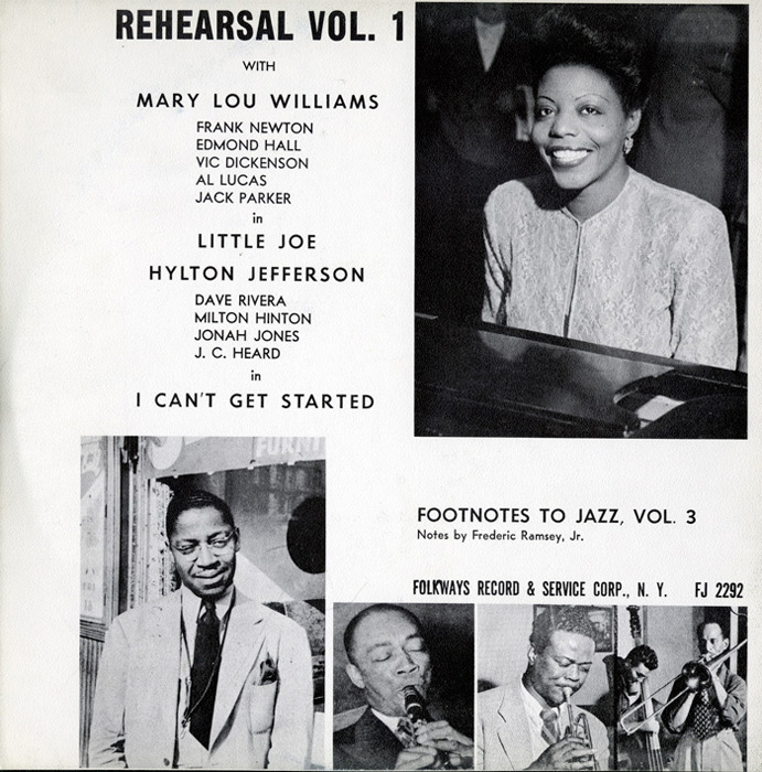 Footnotes to Jazz, Vol. 3: Jazz Rehearsal, I