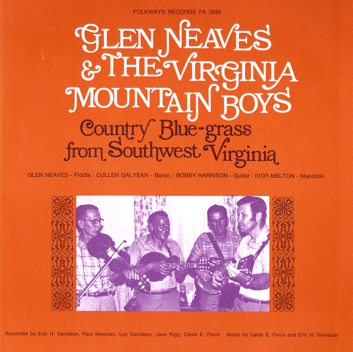 Glen Neaves and the Virginia Mountain Boys: Country Bluegrass from Southwest Virginia