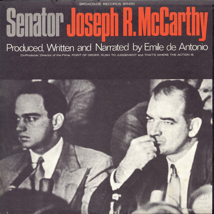 Senator Joseph R. McCarthy