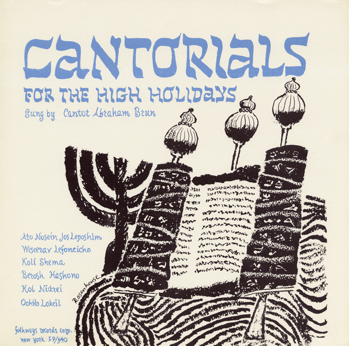 Cantorials for the High Holidays: Roshashona and Yom Kippur