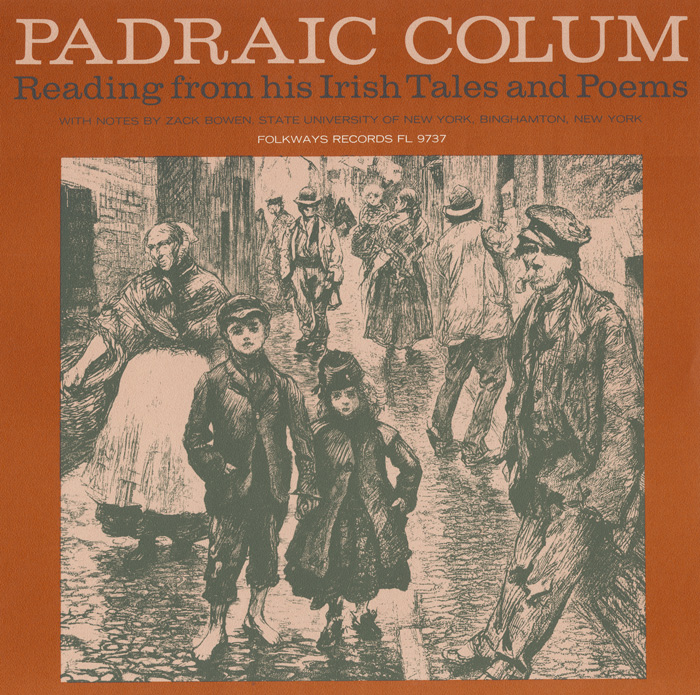 Padraic Colum Reading His Irish Tales and Poems