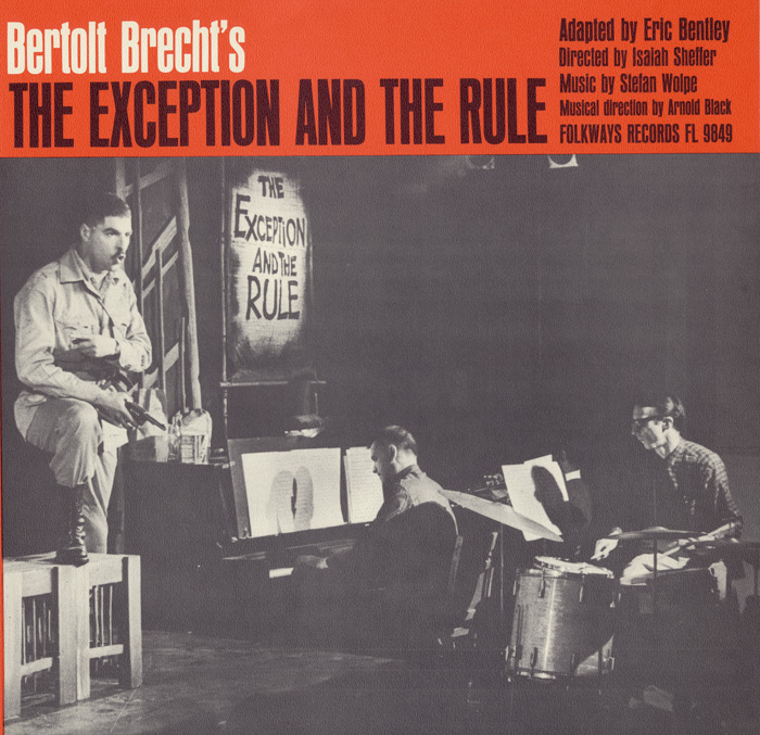 Bertolt Brecht's The Exception and the Rule