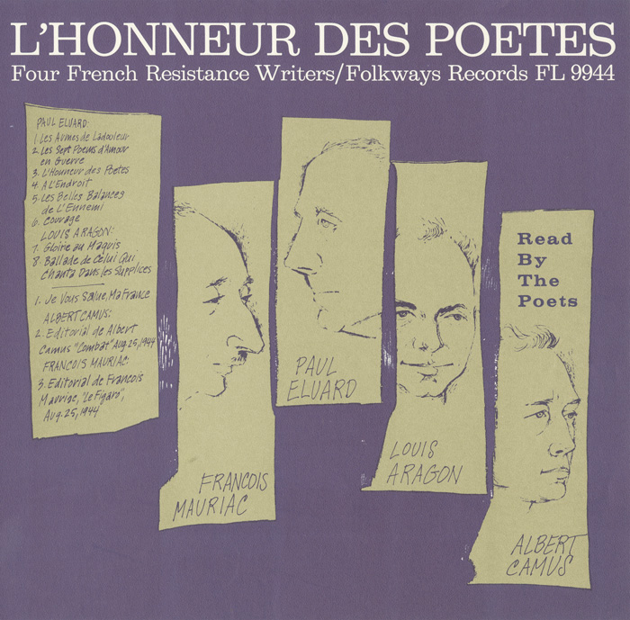 L'Honneur des Poètes: Four French Resistance Writers