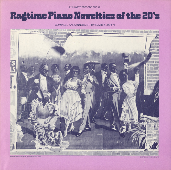 Ragtime Piano Novelties of the 20's