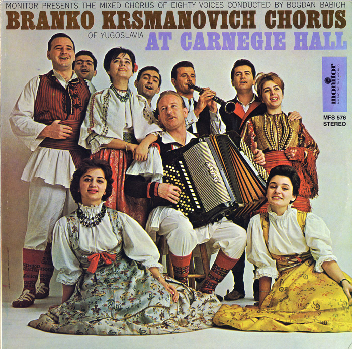 The Branko Krsmanovich Chorus of Yugoslavia at Carnegie Hall
