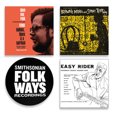 Vinyl Bundle 3 with Bonus Folkways Slipmat