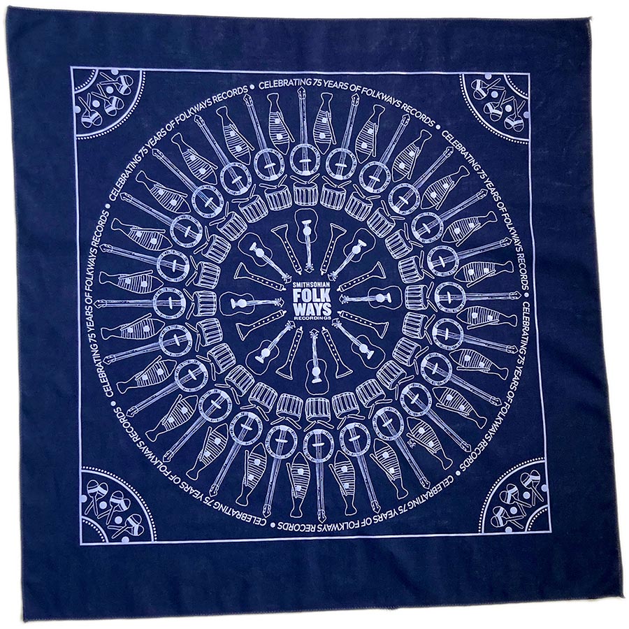 Folkways 75 Instrument Bandana