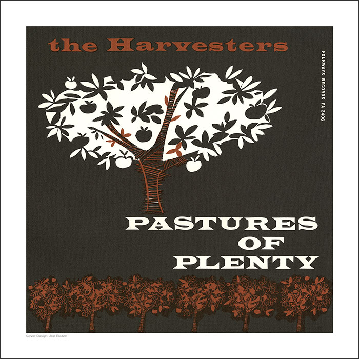 Cover Art Print - Pastures of Plenty and Other Songs