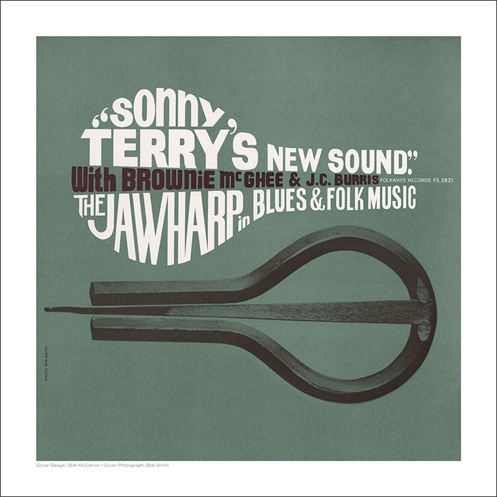 Cover Art Print - Sonny Terry's New Sound