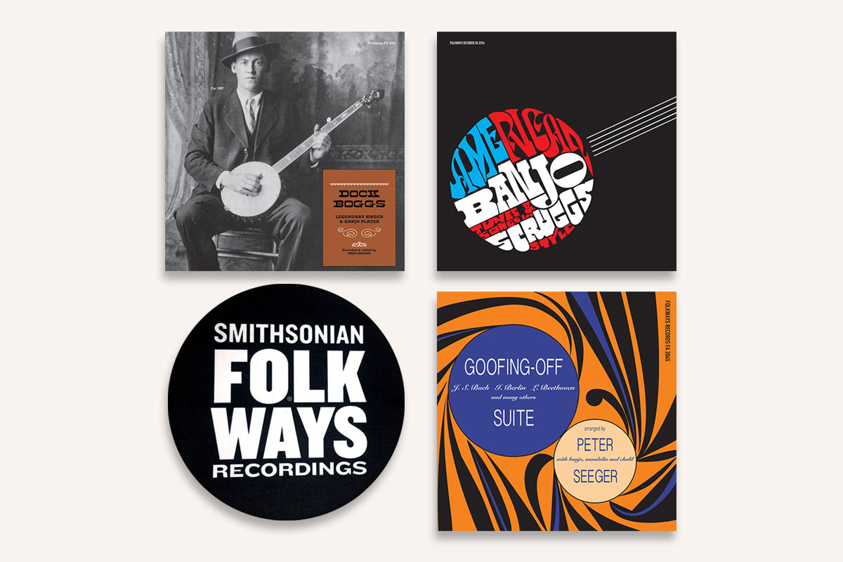 Vinyl Bundle #2 with Bonus Folkways Slipmat 