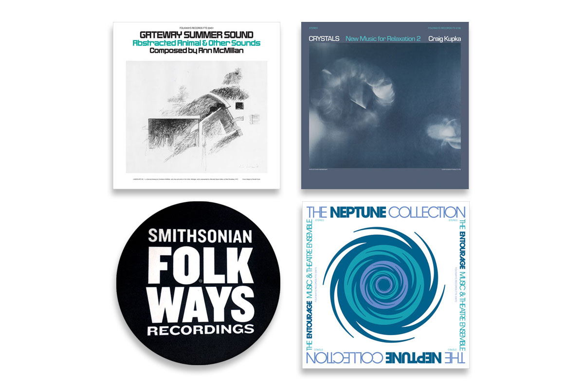 Vinyl Bundle #6 with Bonus Folkways Slipmat