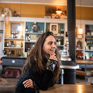 Susan Leopold established the Paris Apothecary in a historic building in Paris, Virginia, which may encourage customers to connect to herbal traditions. Photo by Evan Cantwell