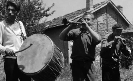 Rare footage of Romani band in Macedonia, 1968